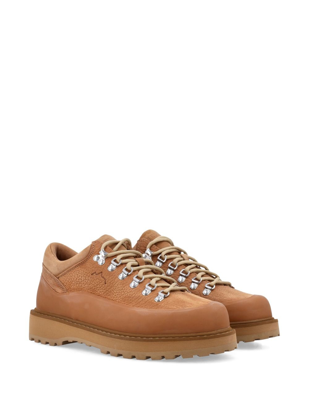 leather lace-up boots - 2