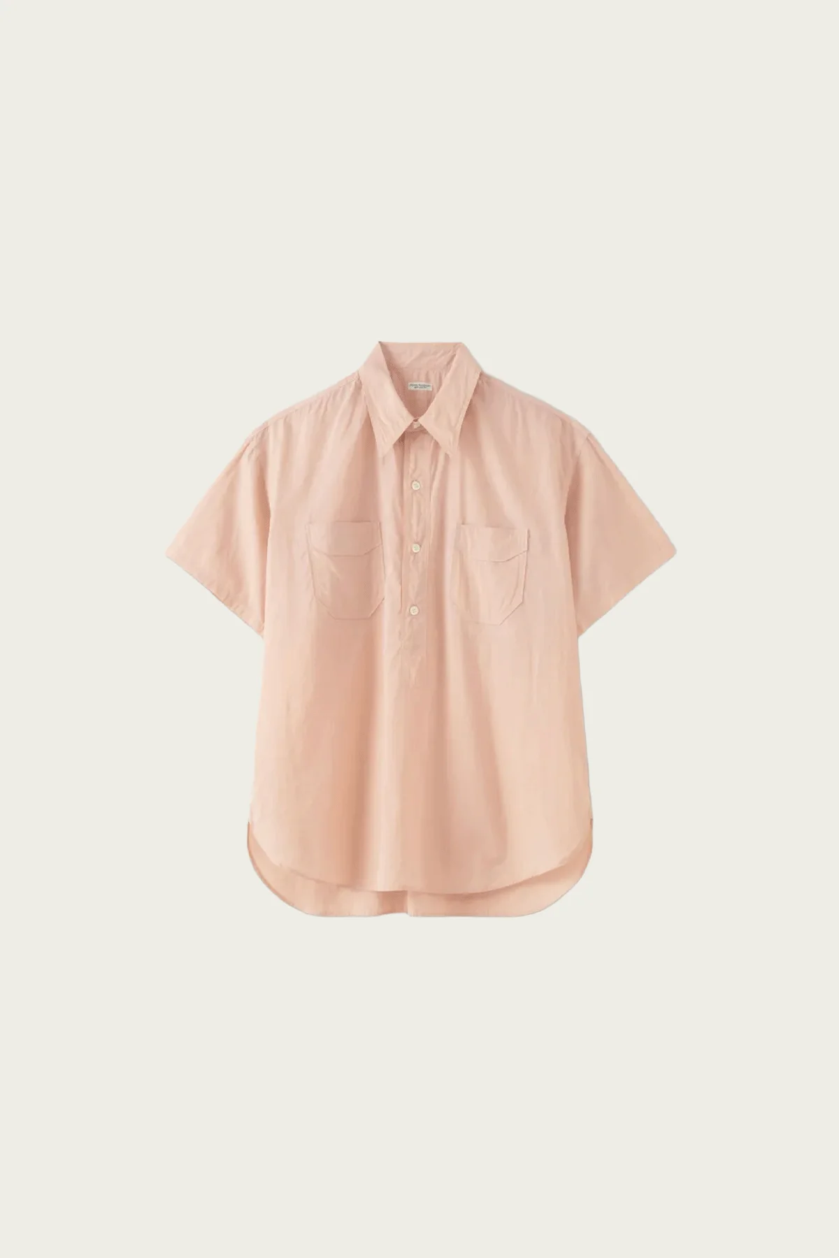 C/L Pullover SS Work Shirt - Shell Pink - 1