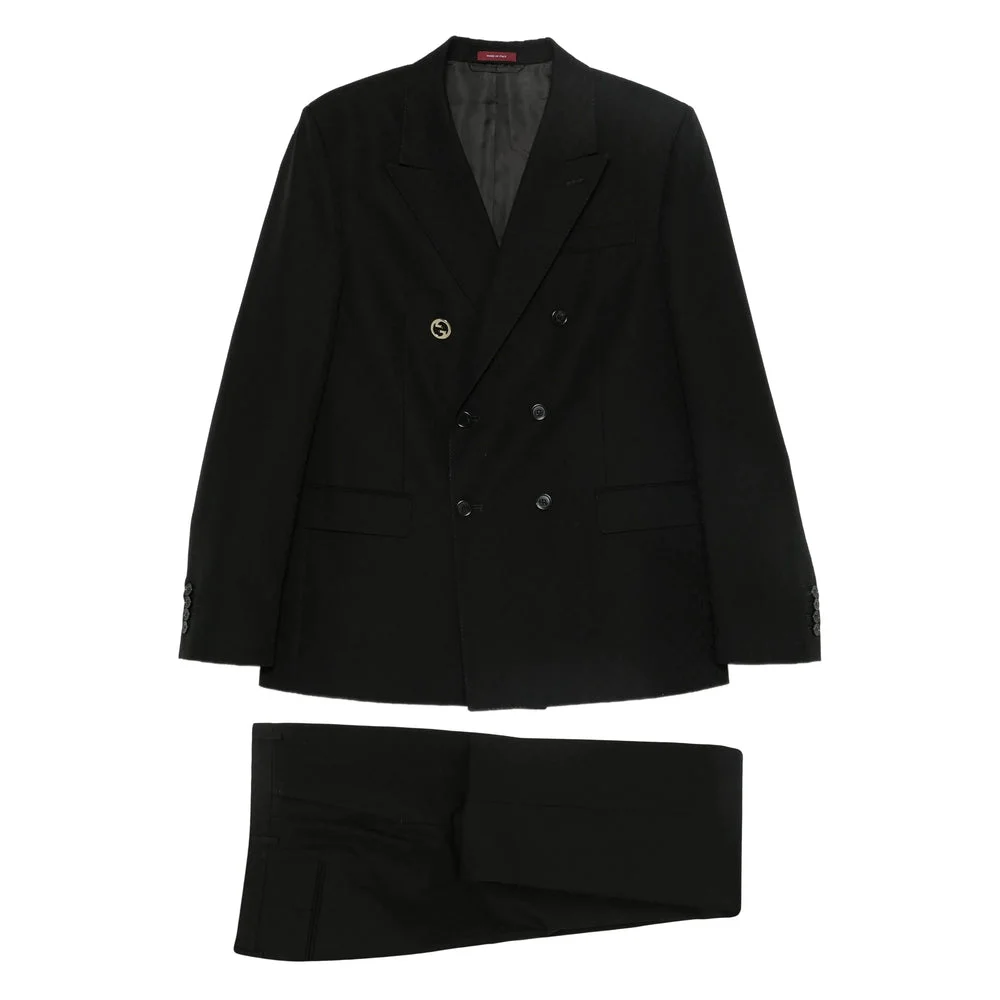 Gucci Black Suits Men - 1