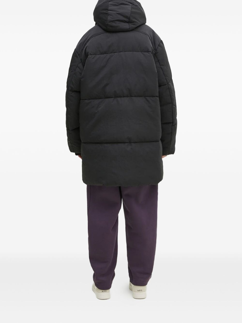 hooded puffer jacket - 3