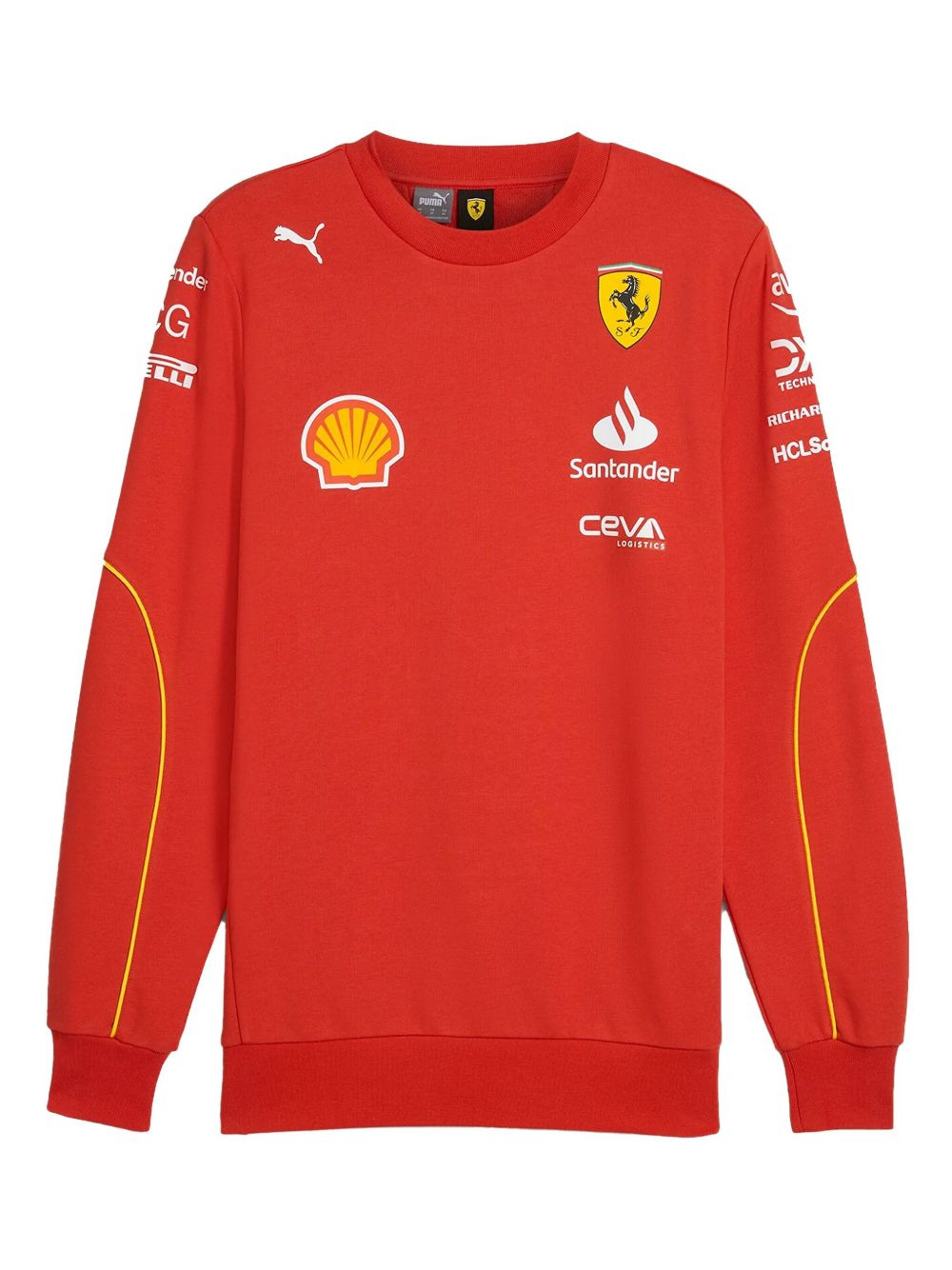 Ferrari team crew neck sweatshirt - 1