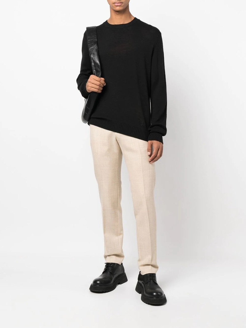 Jil Sander wool crew-neck jumper outlook