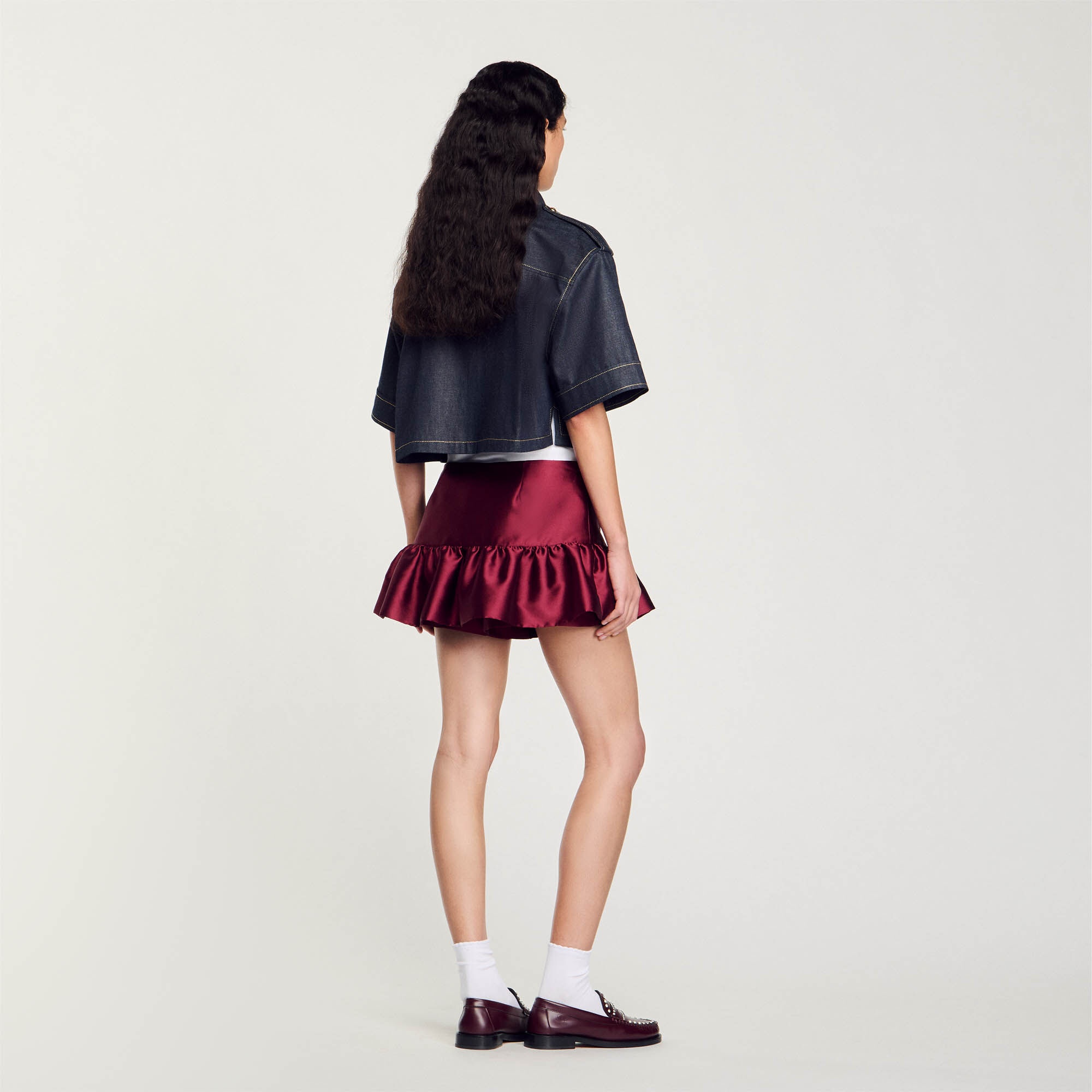 SATIN SKORT - 6
