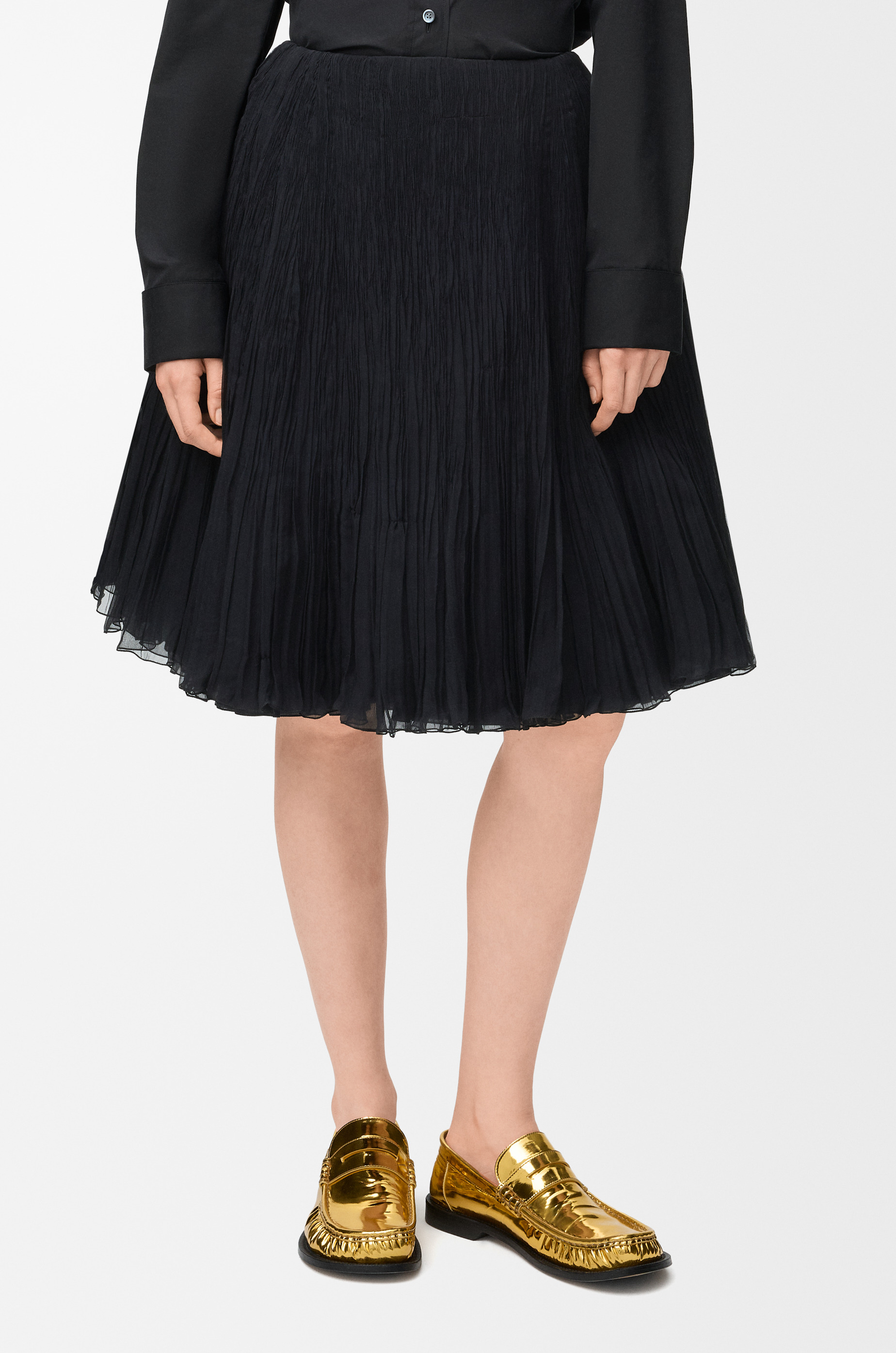 Skirt in silk blend - 3