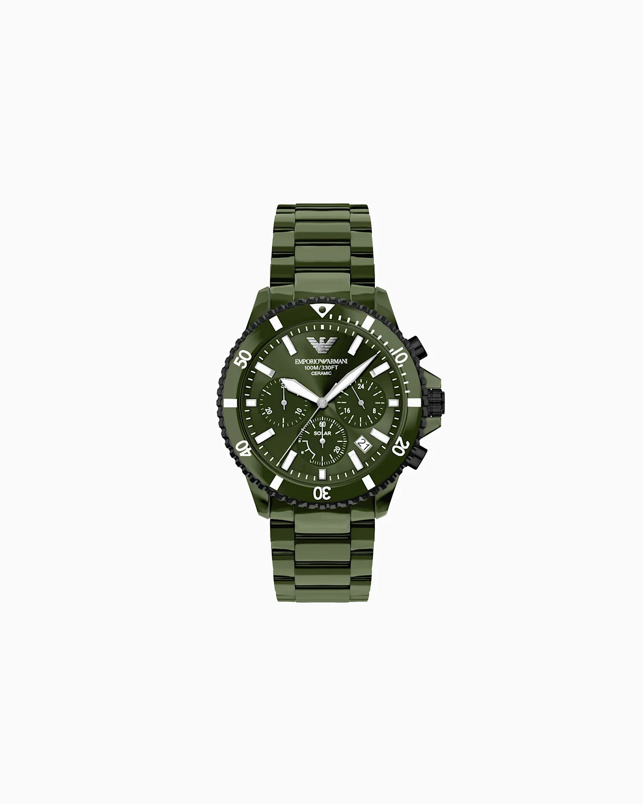 EMPORIO ARMANI WORLD EXPLORER SOLAR CHRONOGRAPH WATCH - 1