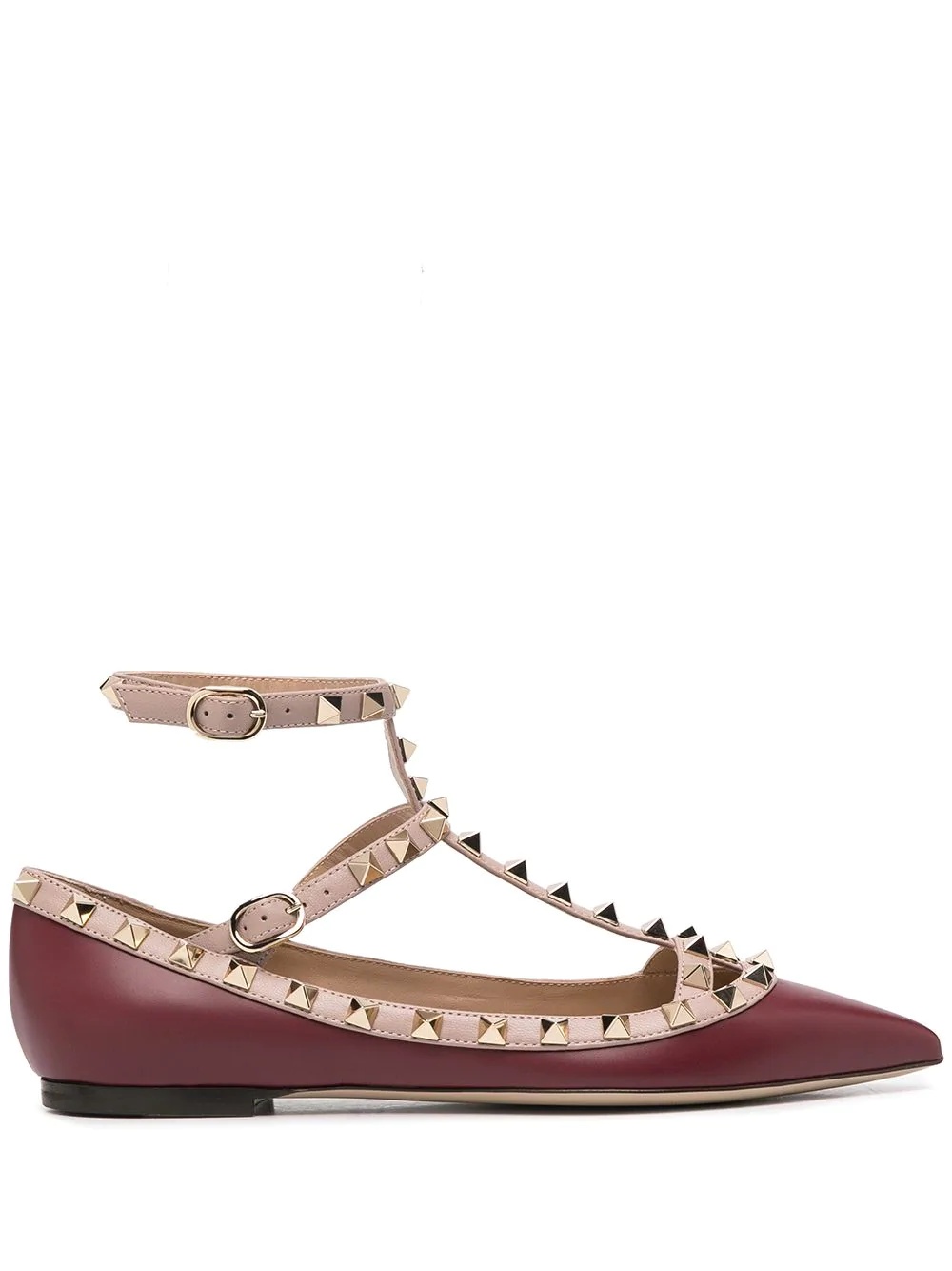 Rockstud ballerina shoes - 1