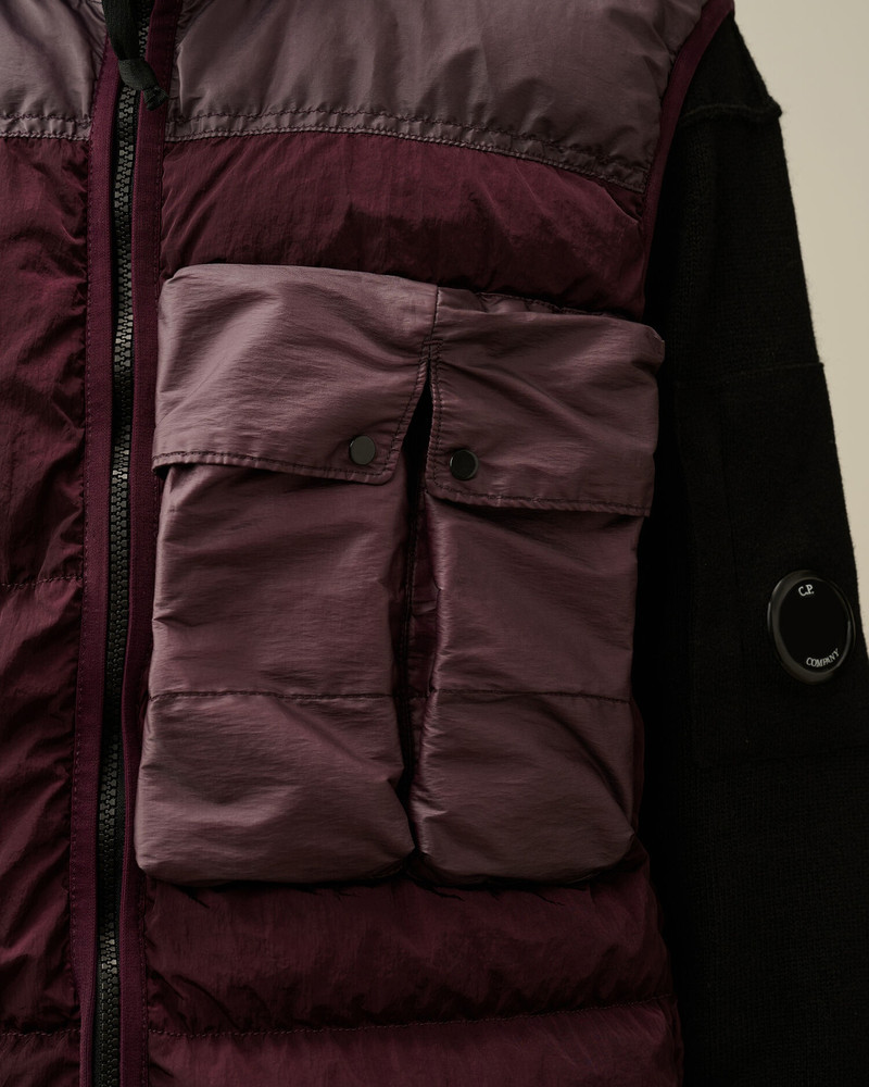 Eco Chrome-R Mixed Down Vest 8