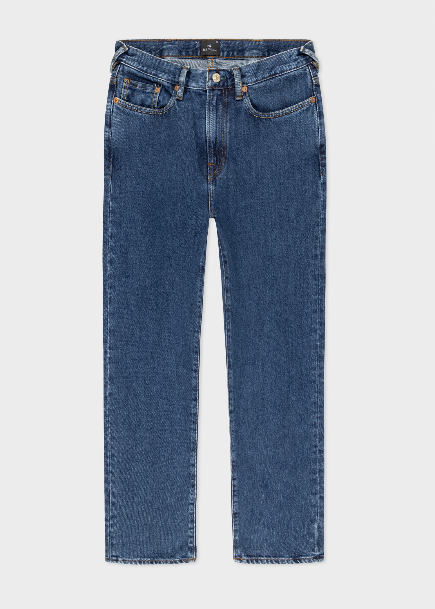 Tapered-Fit 'Authentic Twill' Jeans - 1