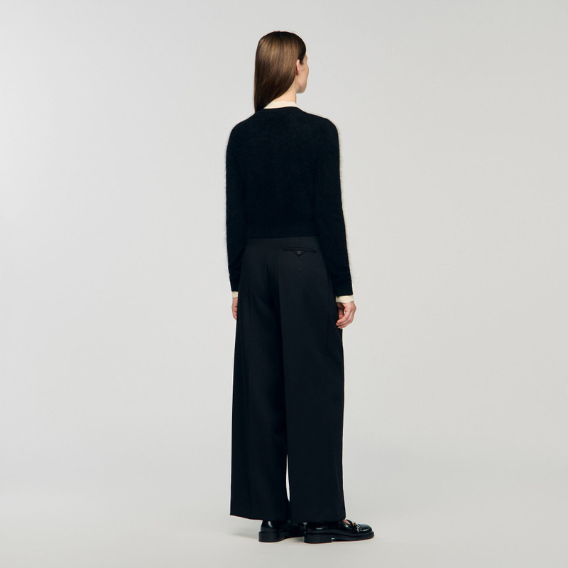 POINTELLE COLLAR CARDIGAN 6