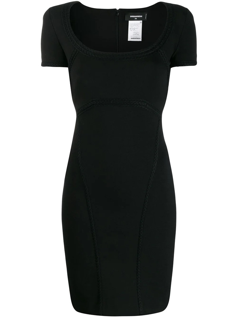 short fitted dress 1