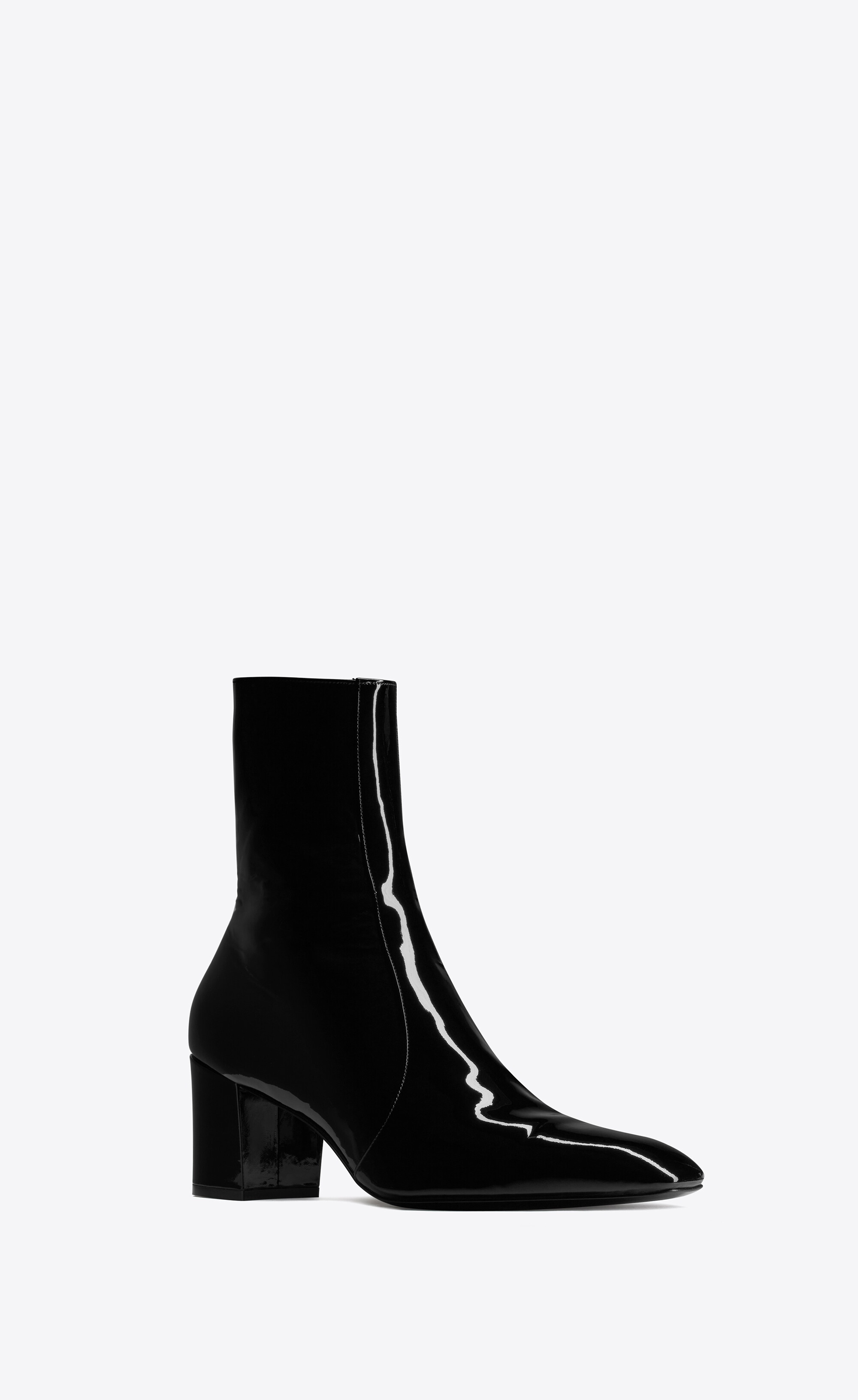 xiv zipped boots in patent leather - 4