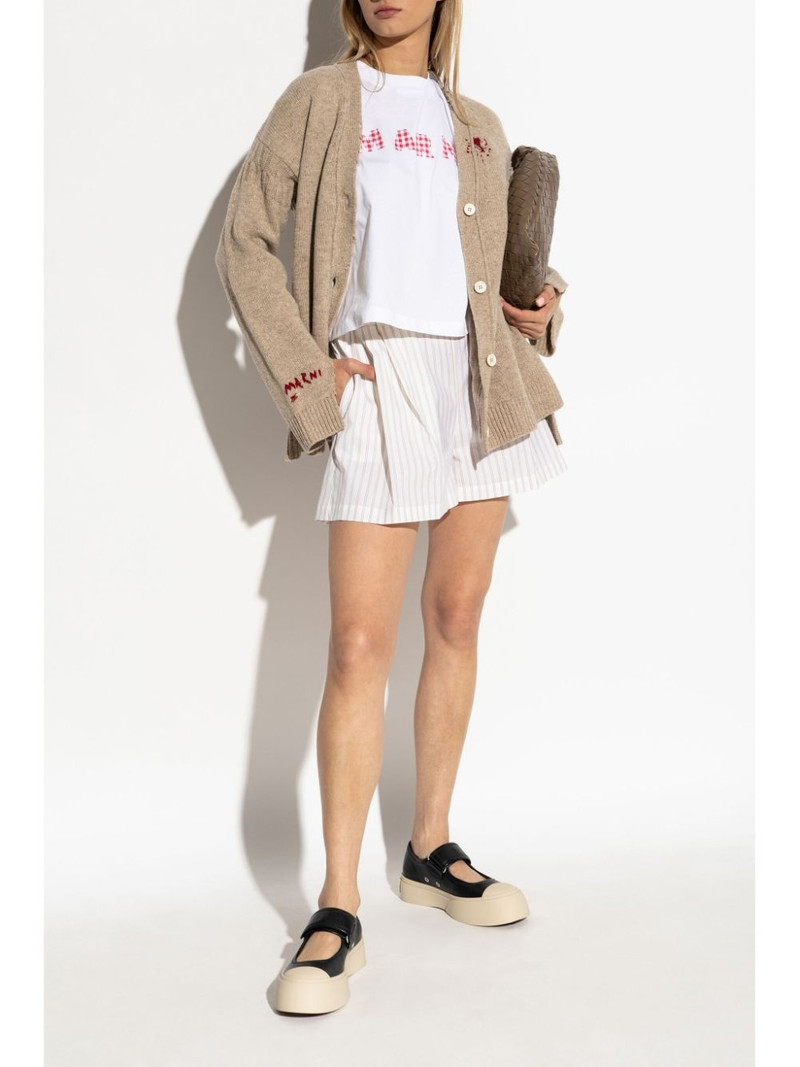 Marni striped shorts outlook