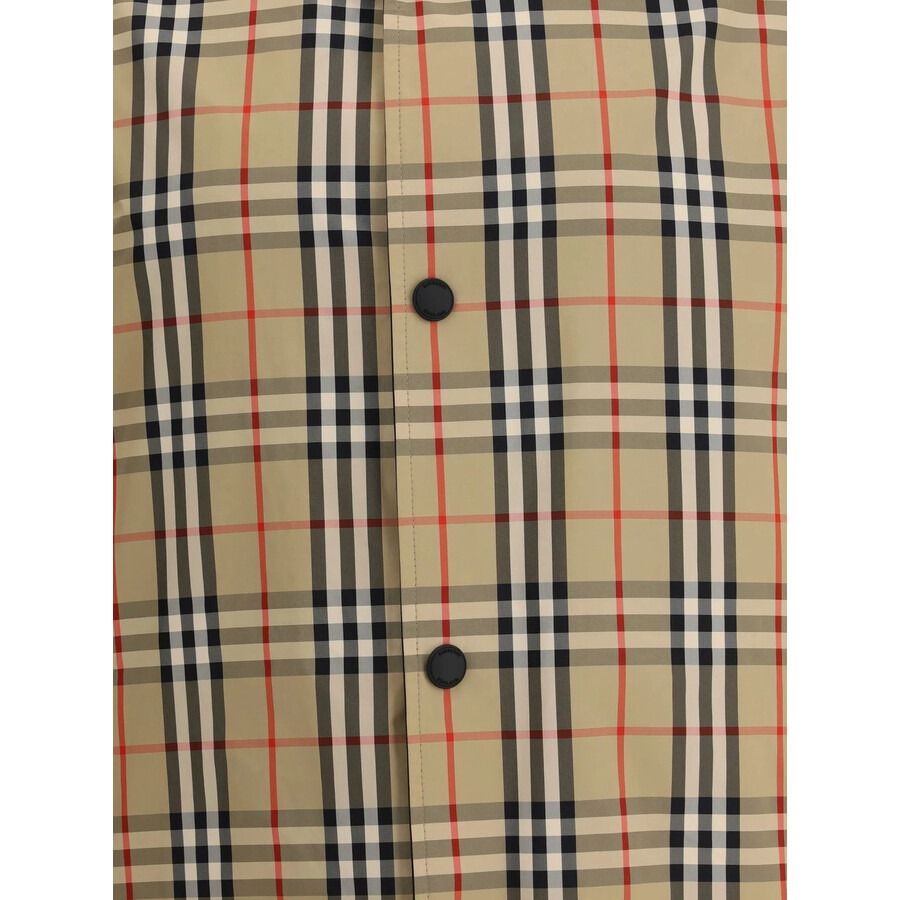 Burberry Checked Reversible Hooded Jacket - 5