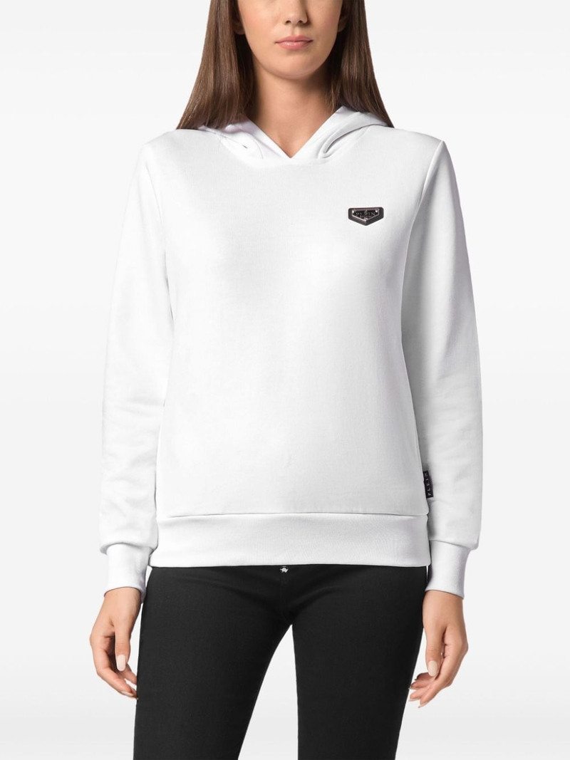 logo plaque hoodie 3