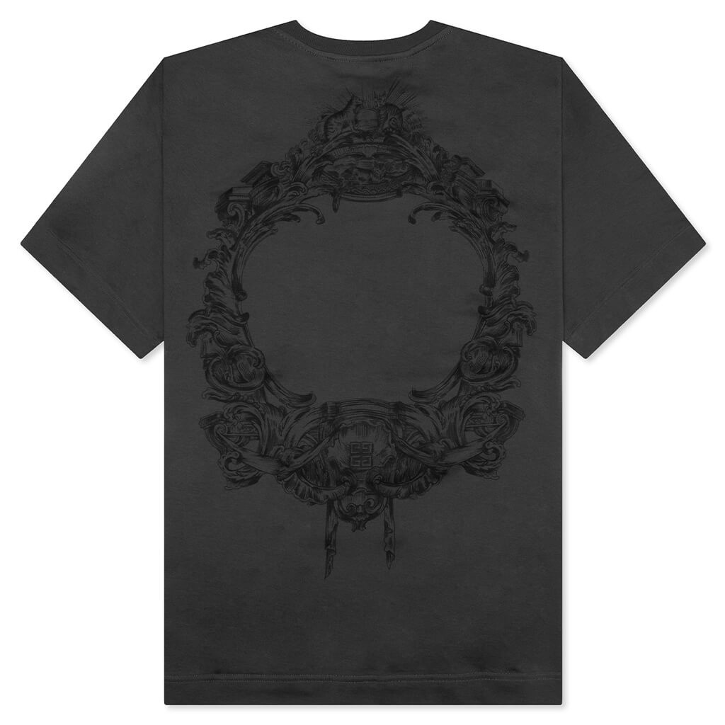 BAROQUE PRINT S/S T-SHIRT - CHARCOAL - 2