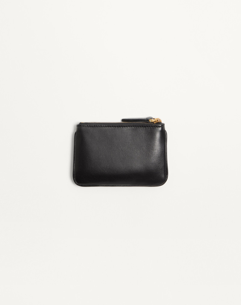 VALENTINO GARAVANI VIVA SUPERSTAR NAPPA LEATHER KEY RING 3