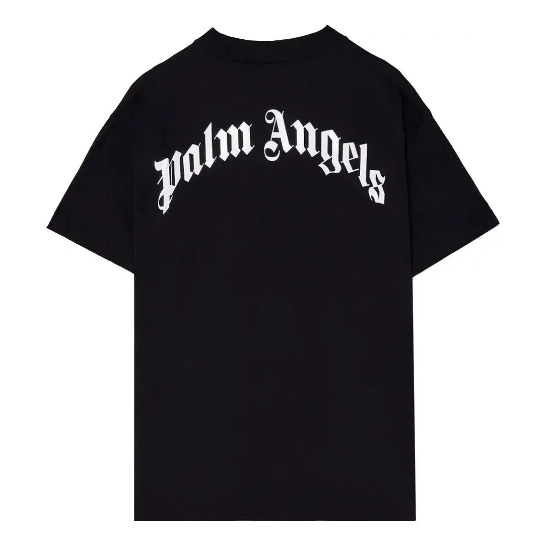 Palm Angels Bear In Love Classic Tee 'Black White' PMAA001S21JER0211001 - 2