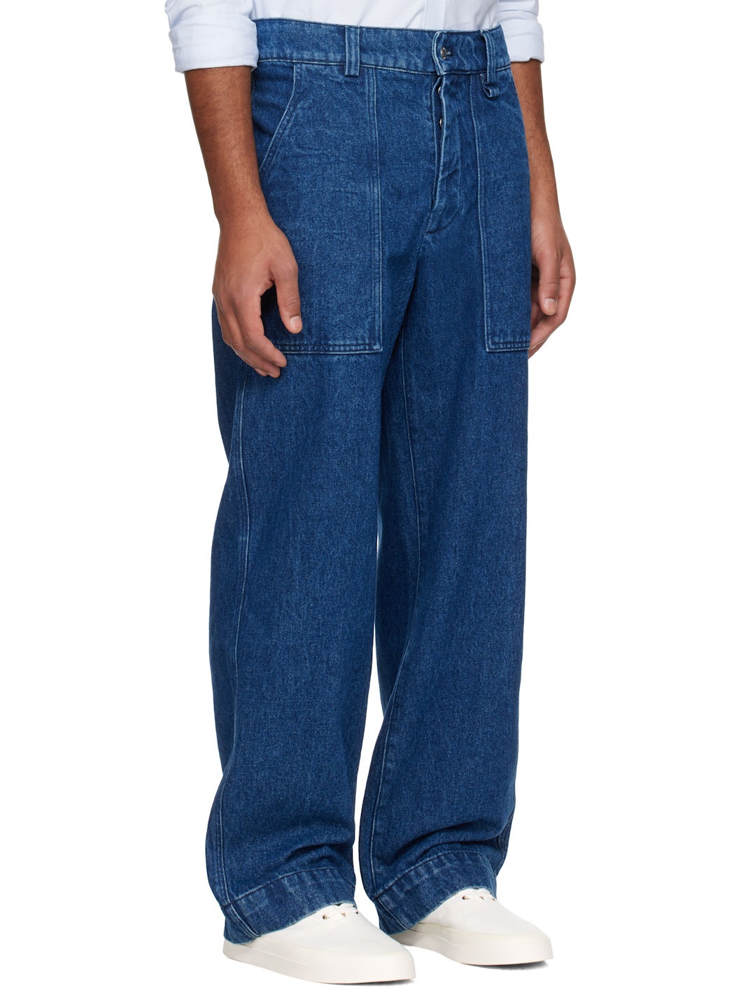 Blue Workwear Jeans - 2