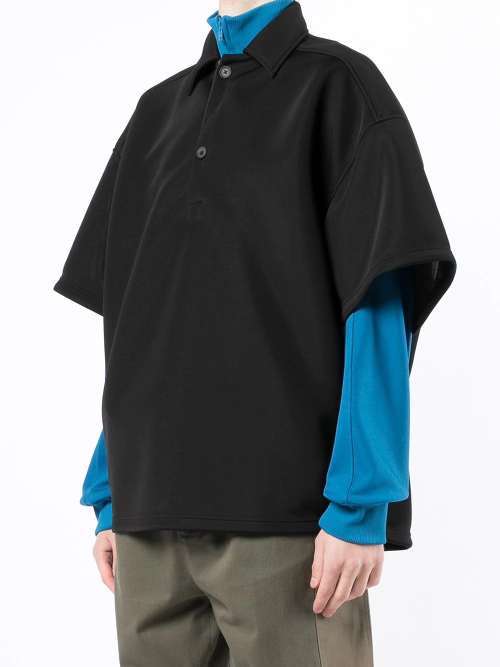 oversized polo shirt - 3