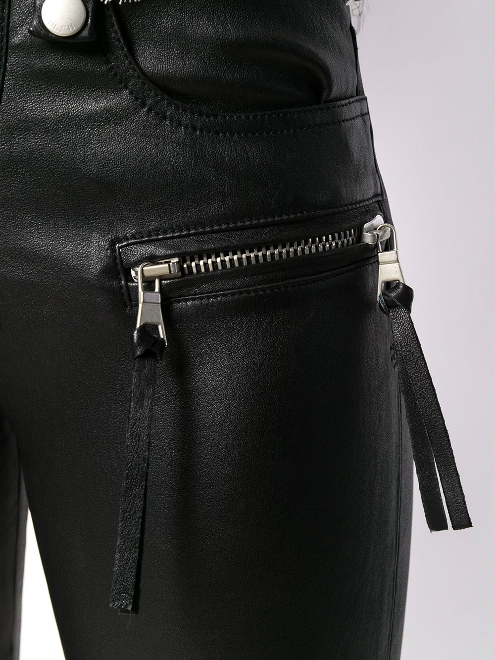 flared cropped trousers - 5