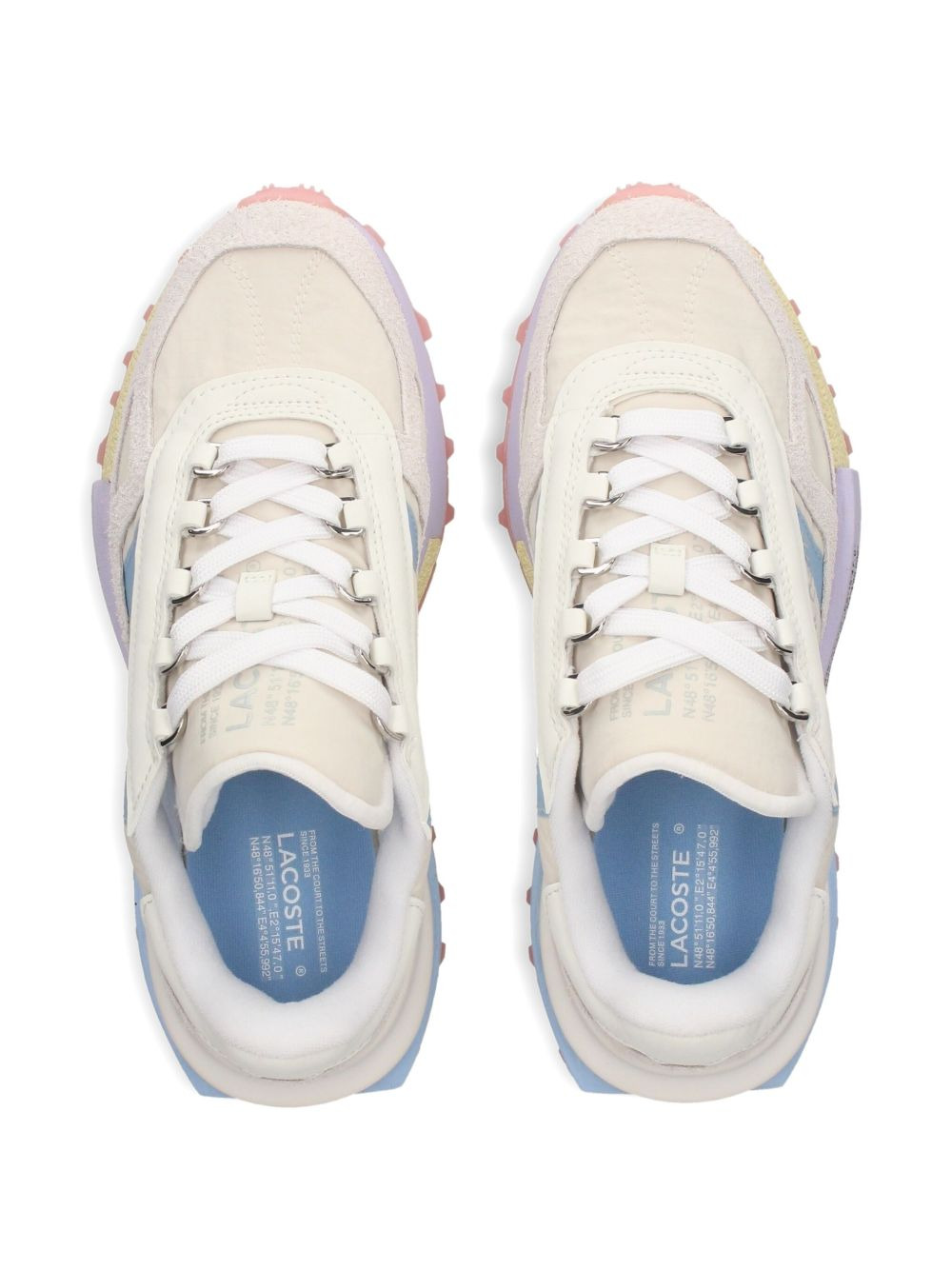 Elite Active panelled-suede sneakers - 3