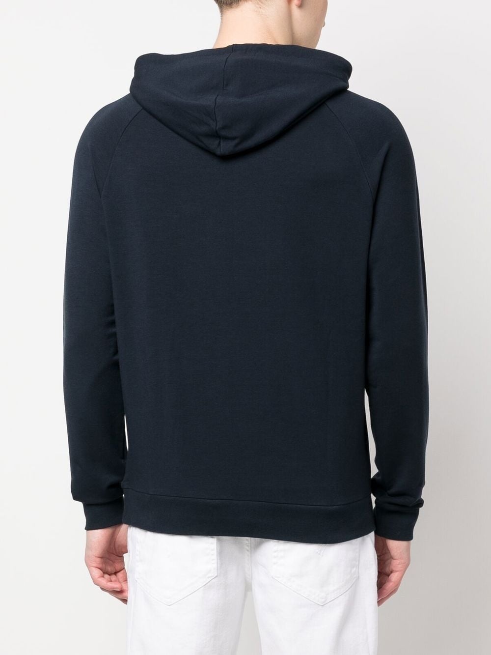 logo-print drawstring hoodie - 4
