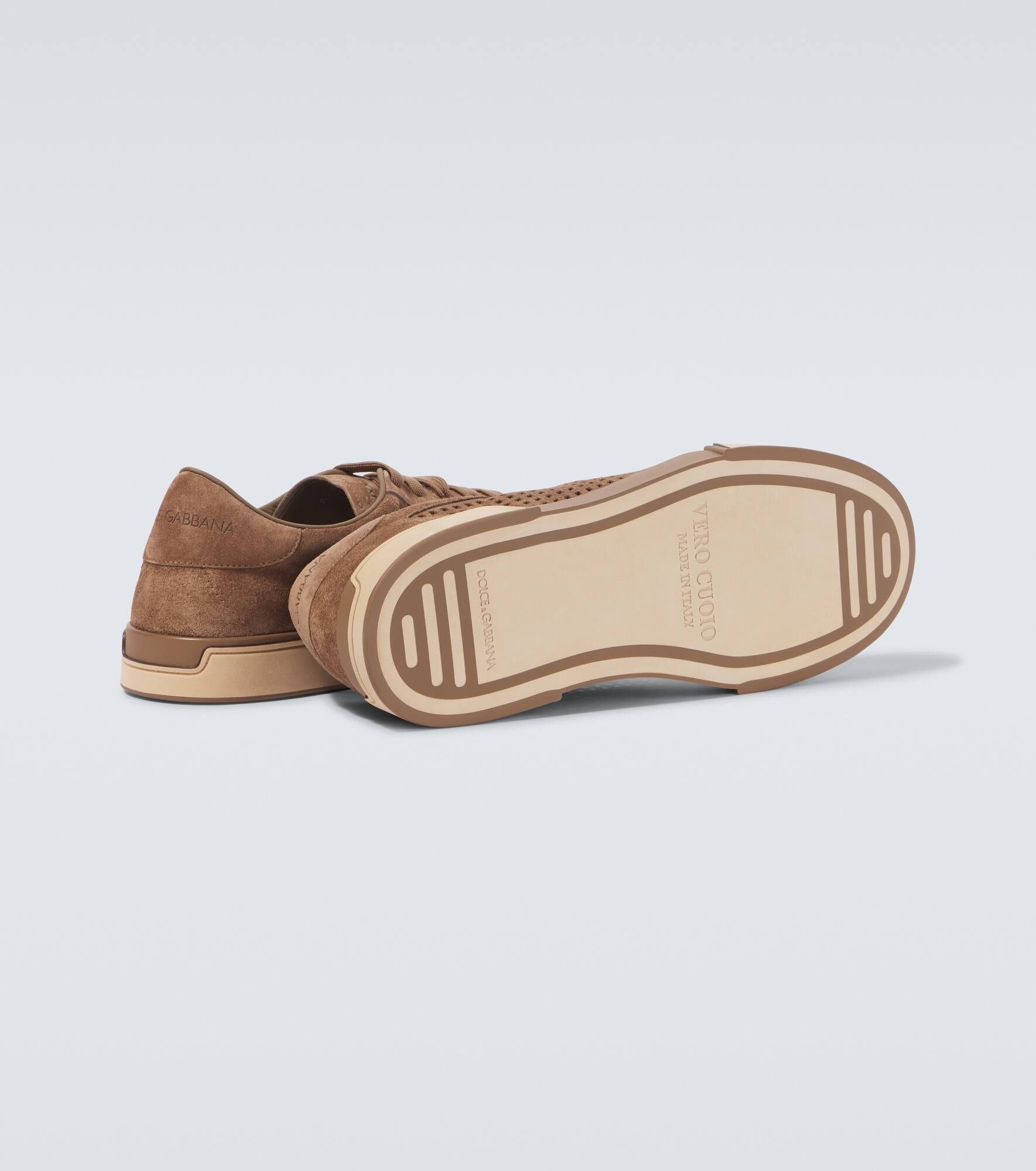 Portofino Yacht logo suede sneakers - 6