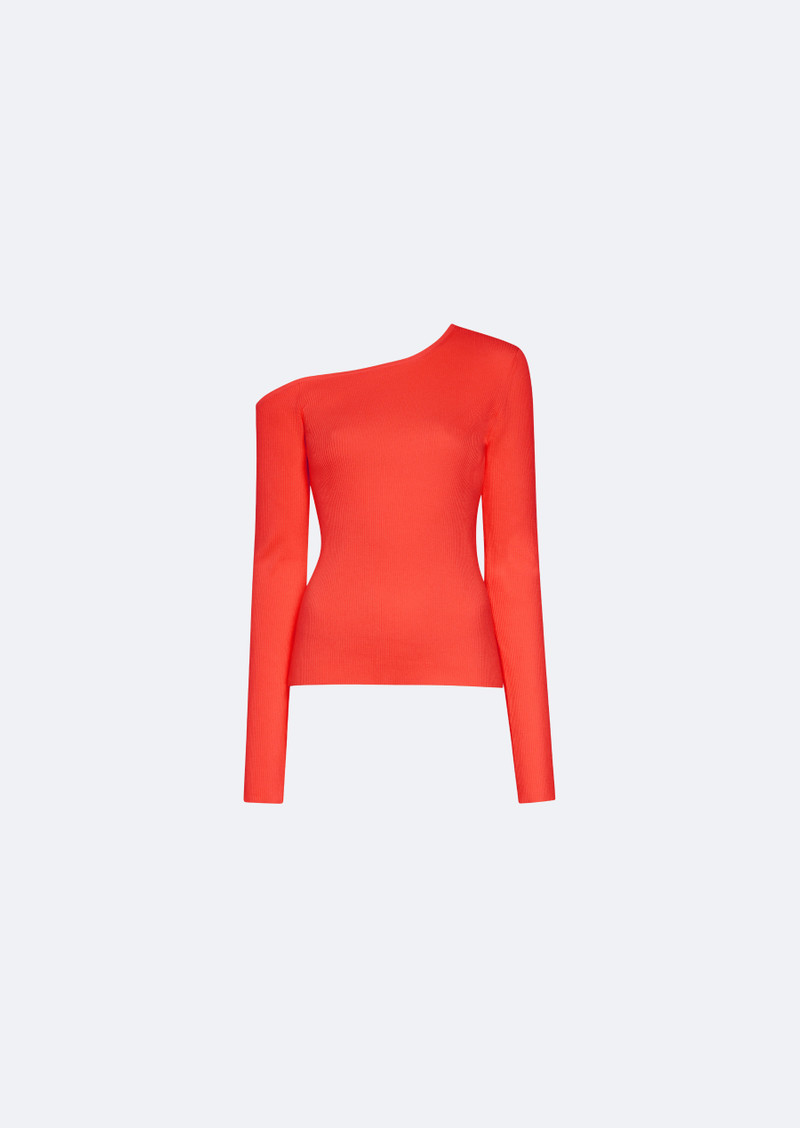 Viscose One Shoulder Top 1