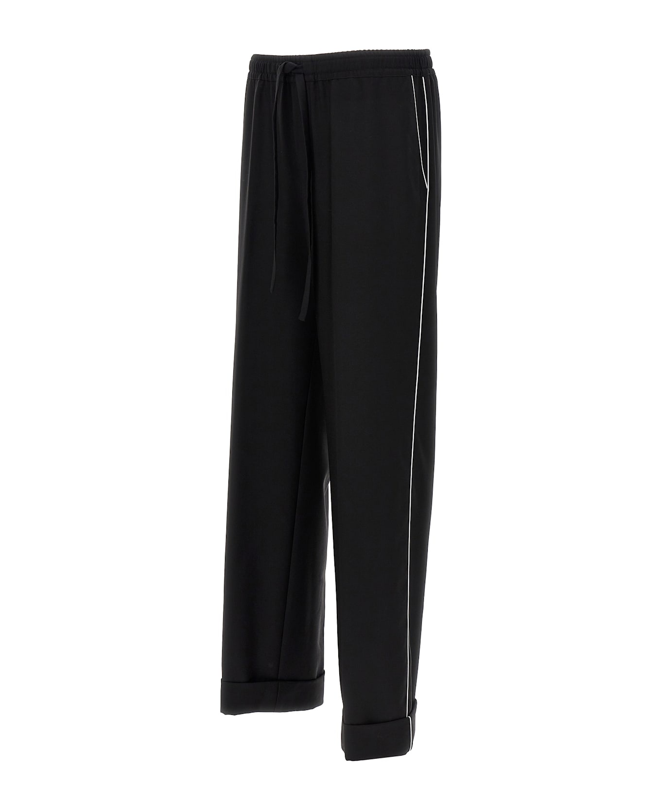 Contrast Piping Pants - 3