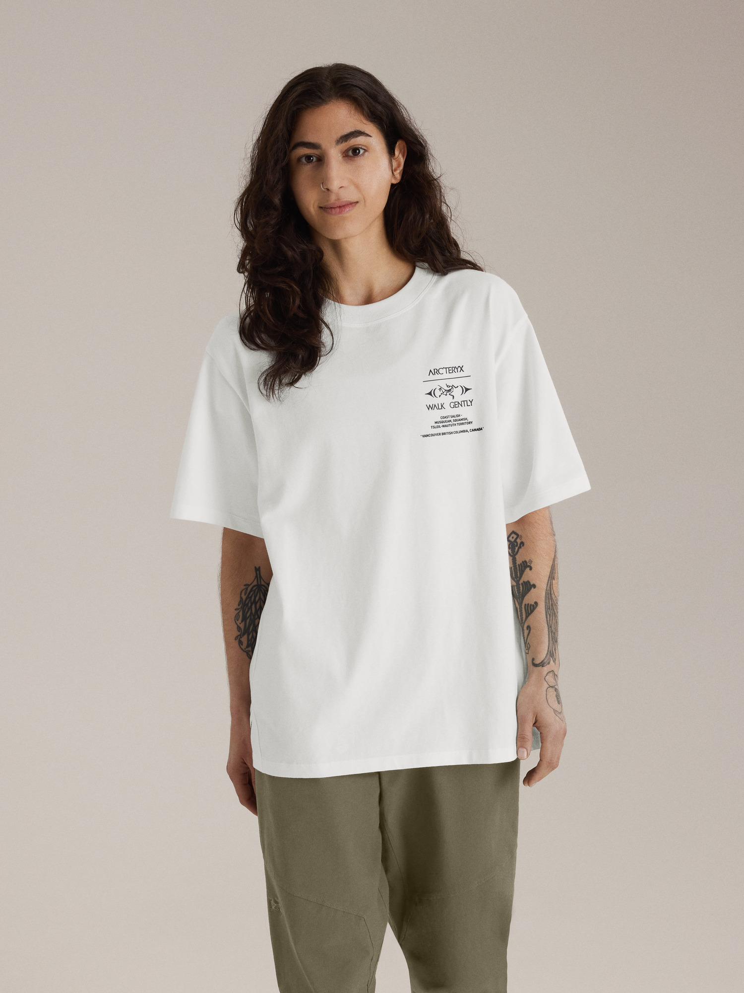 Walk Gently Cotton Salmon Skin Shirt SS - 2