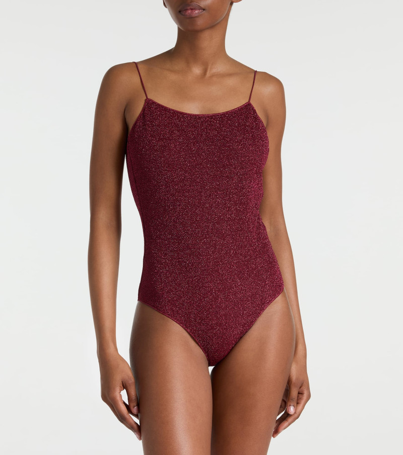 Oséree Lumière open-back swimsuit outlook