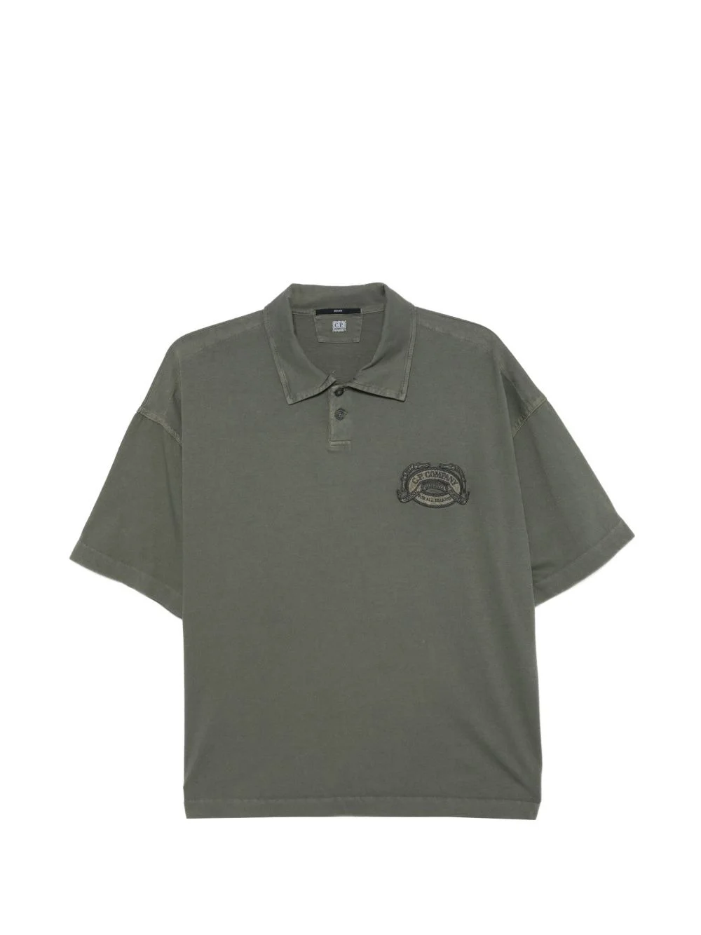 embroidered polo shirt - 1