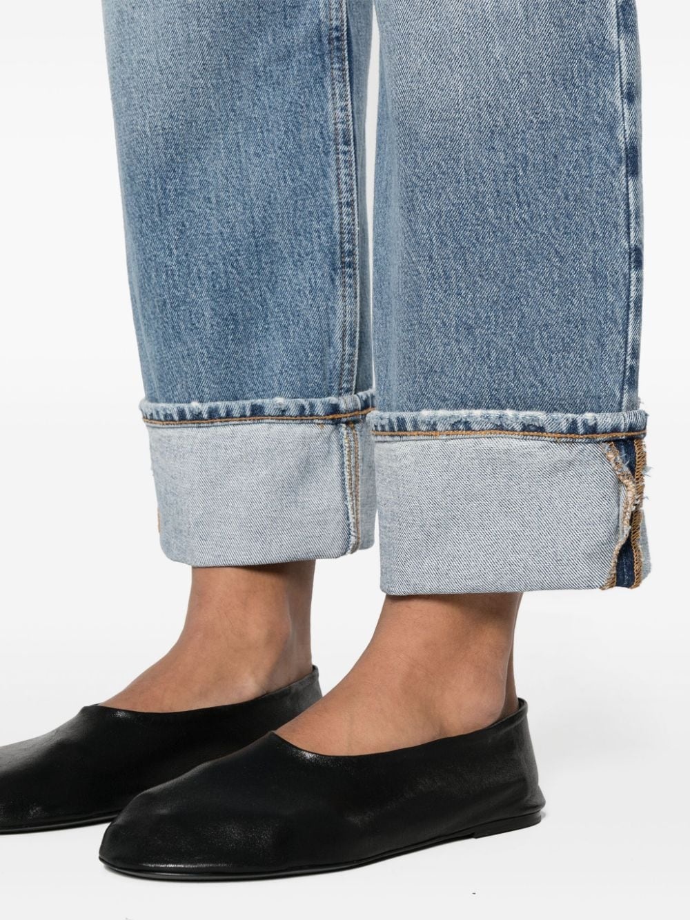 Fran mid-rise straight-leg jeans - 5