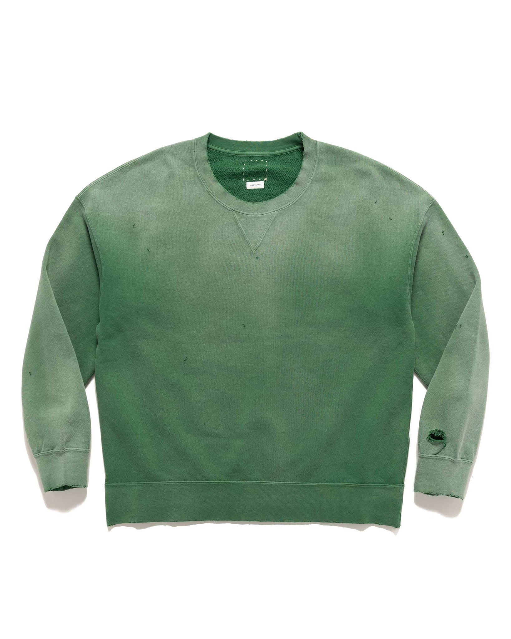 visvim Green Jumbo Crash T-Shirt