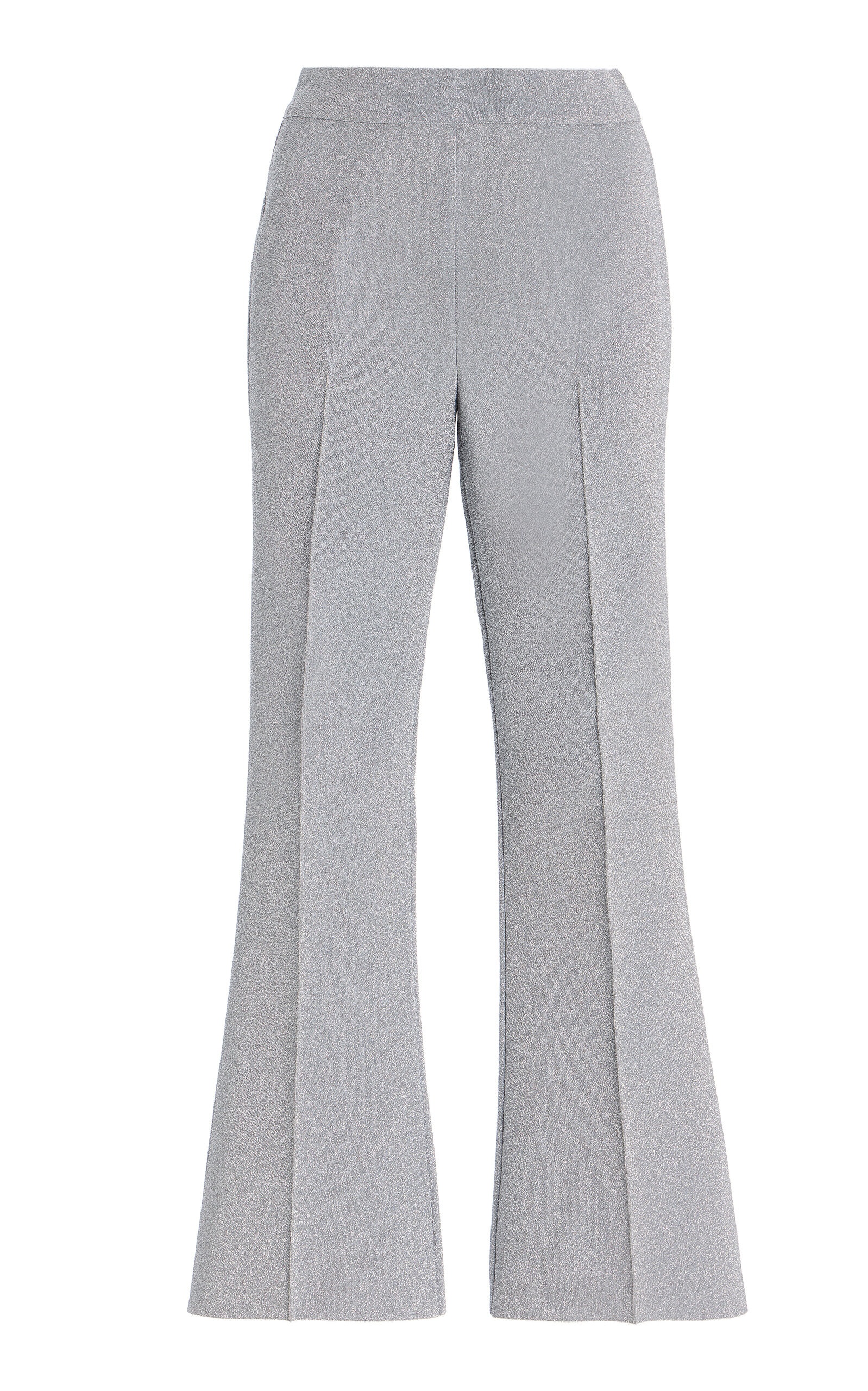 HIGH SPORT Exclusive Kick Metallic Cotton Knit Cropped
