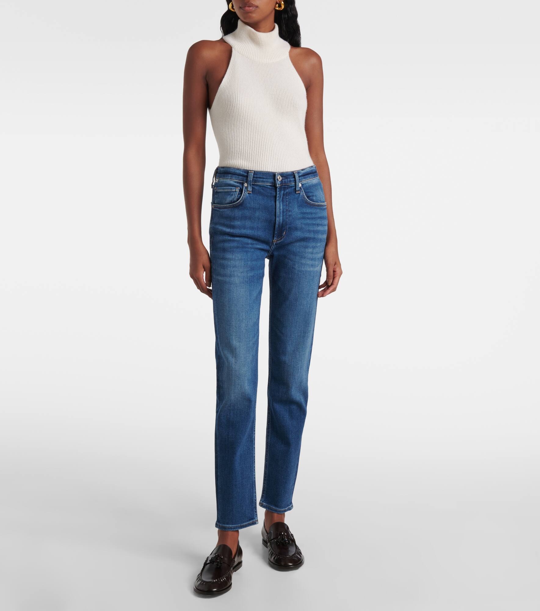 Isola high-rise skinny jeans - 7