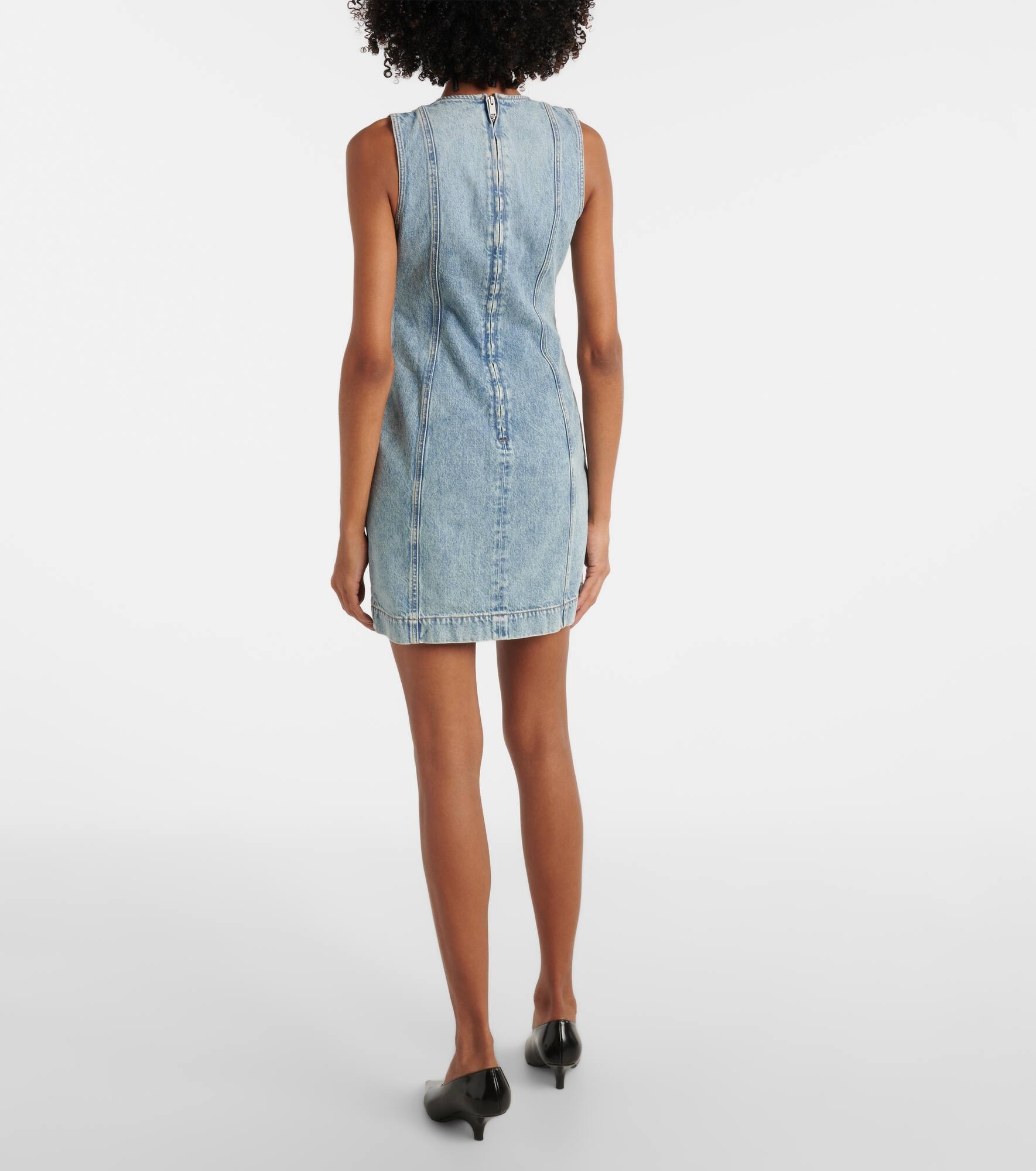 Denim minidress - 3