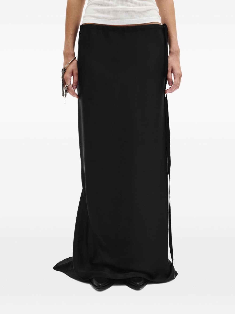 Eveline silk maxi skirt - 2