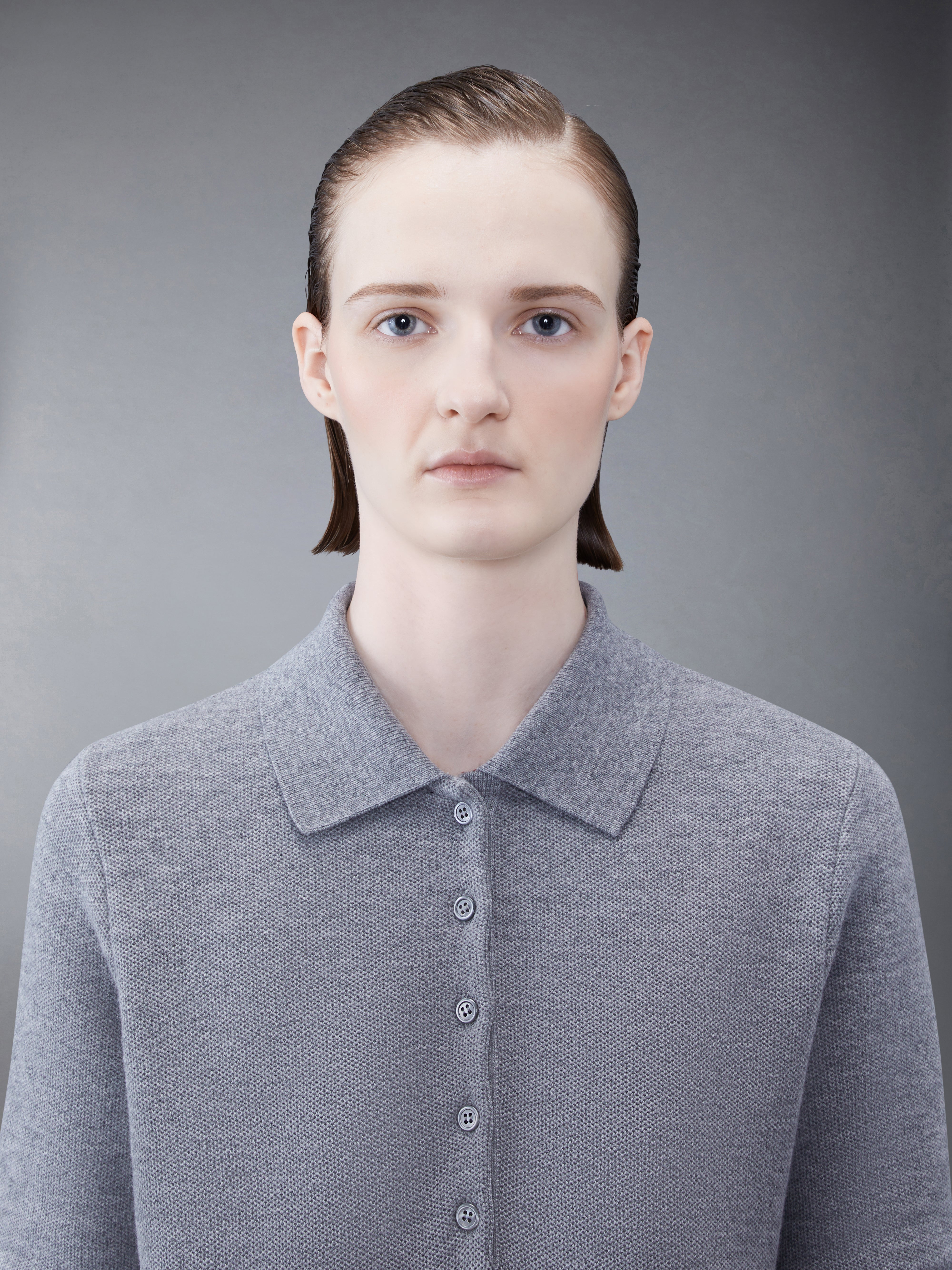 CASHMERE PIQUE 2003 RIB CUFF POLO - 5