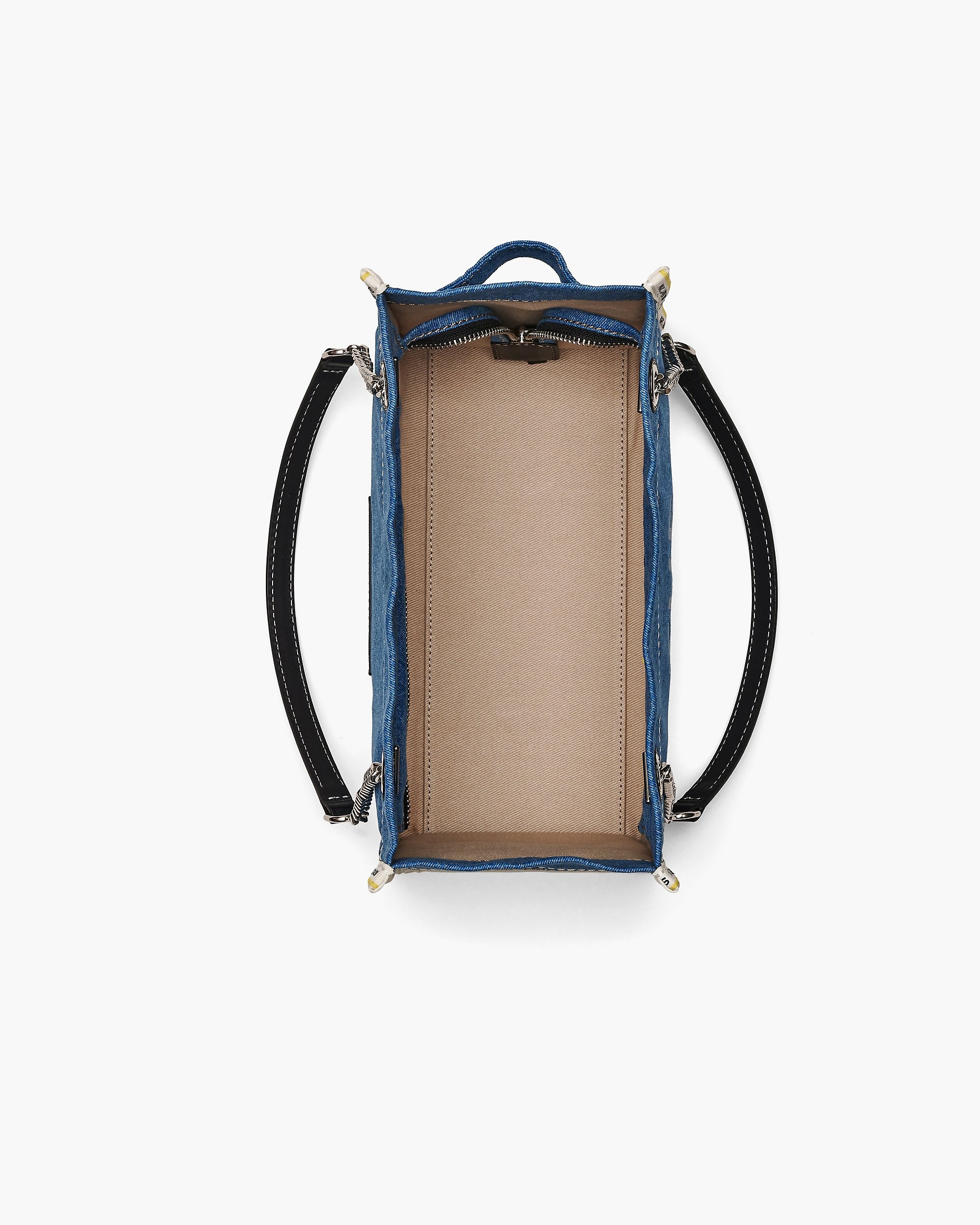 THE DENIM CHAIN MEDIUM TOTE BAG - 8