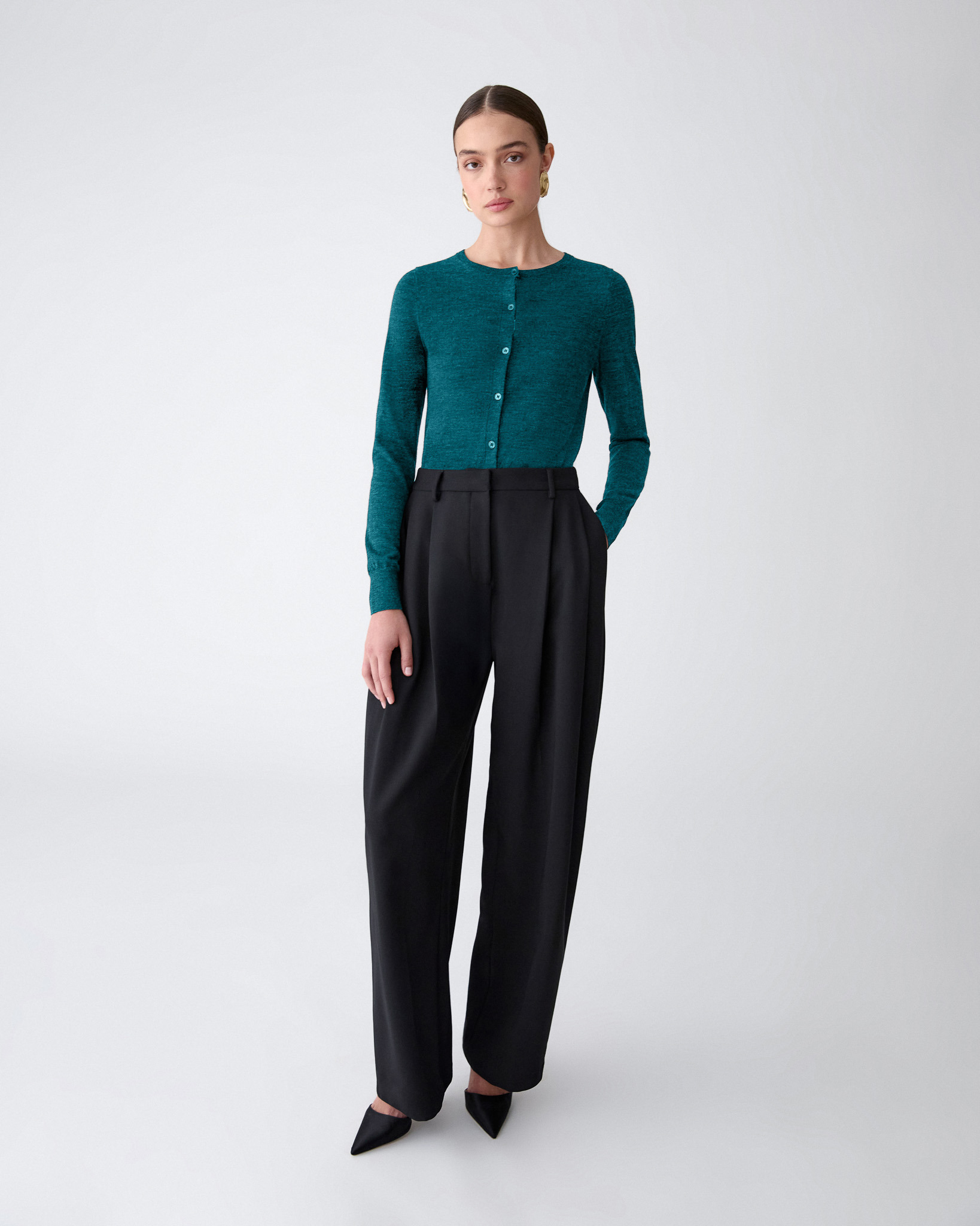 Merino-Silk Cardigan - 4