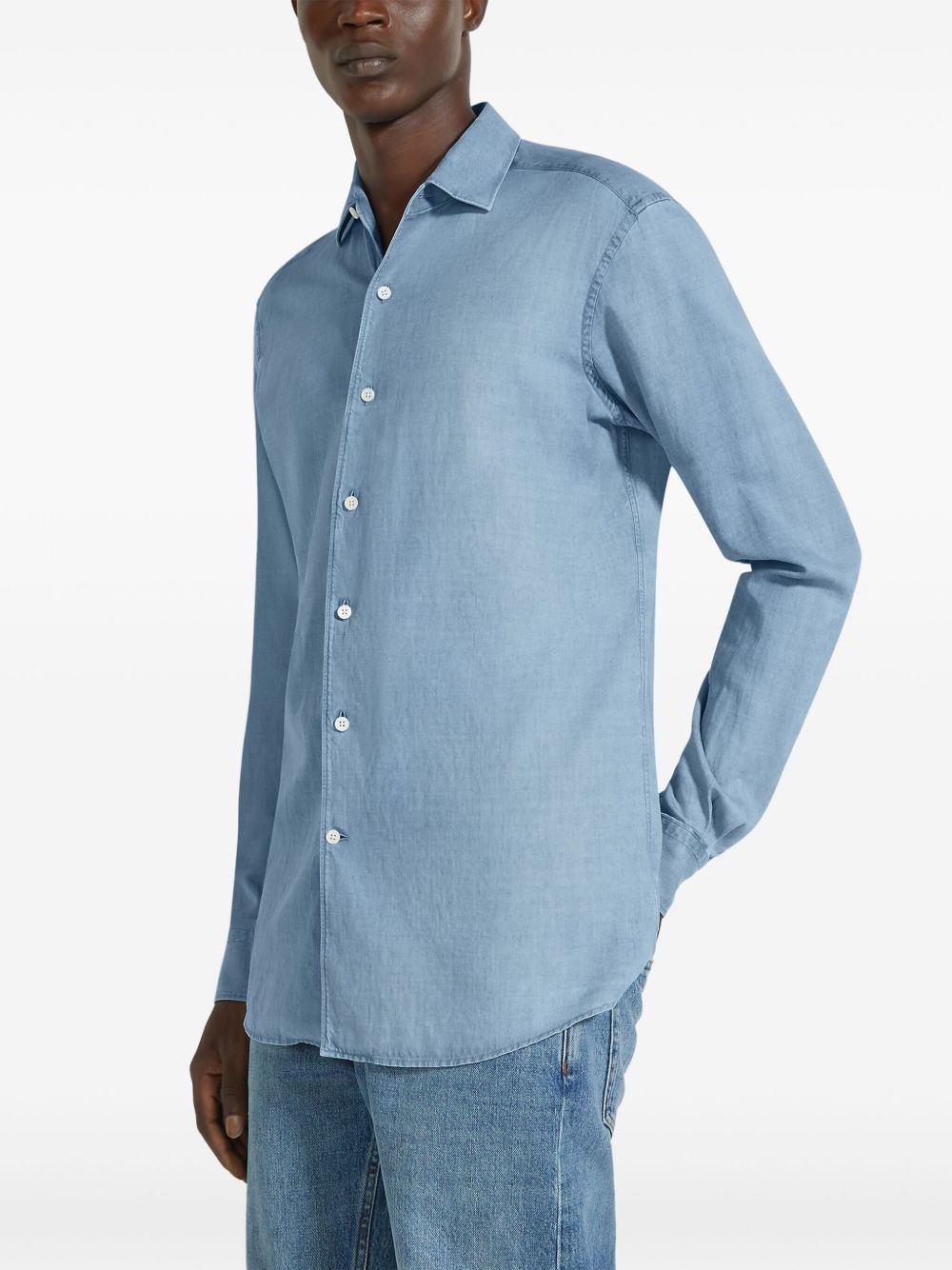 denim shirt - 2