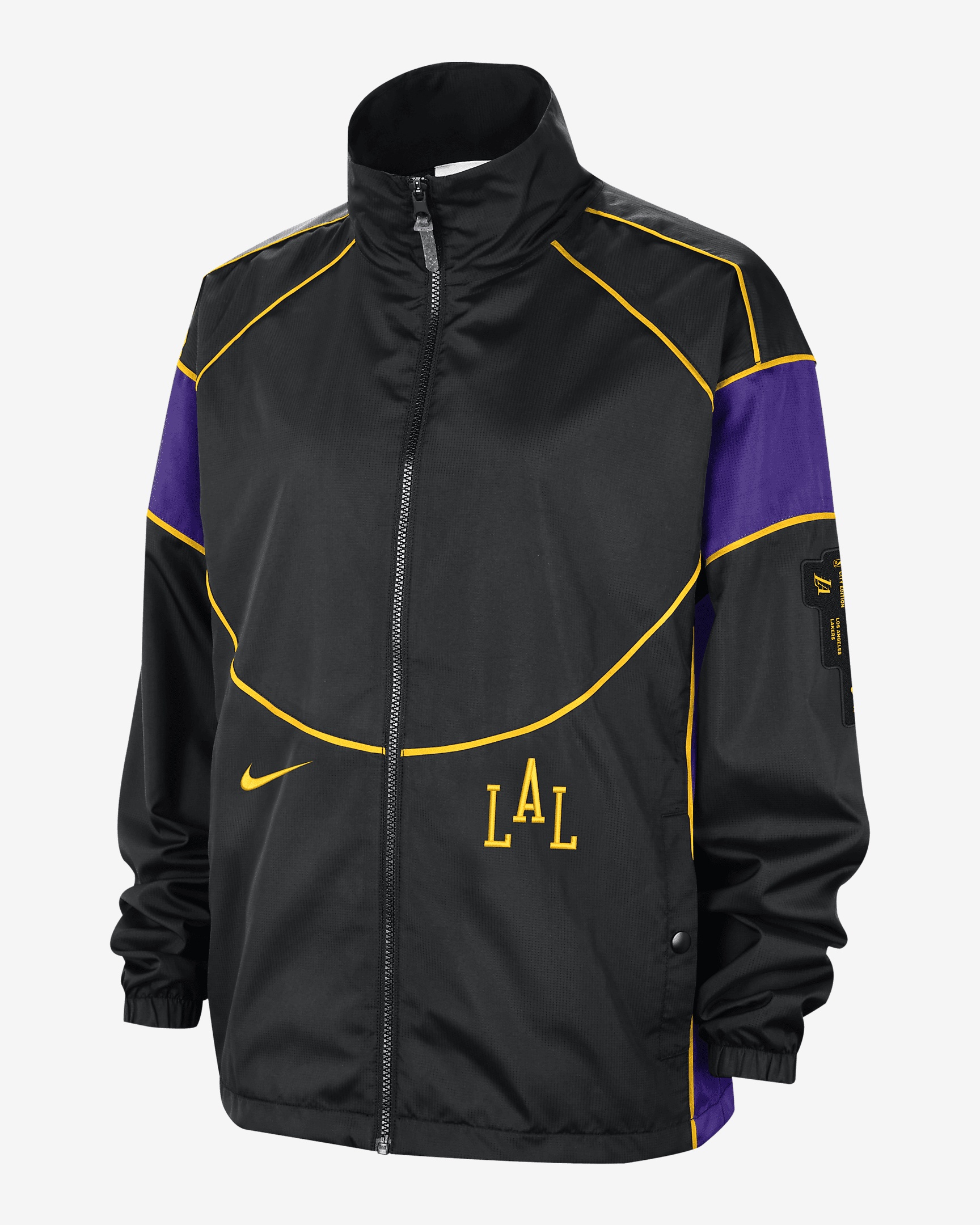 Los Angeles Lakers Swoosh Fly 2023/24 City Edition Women's Nike NBA Jacket - 1