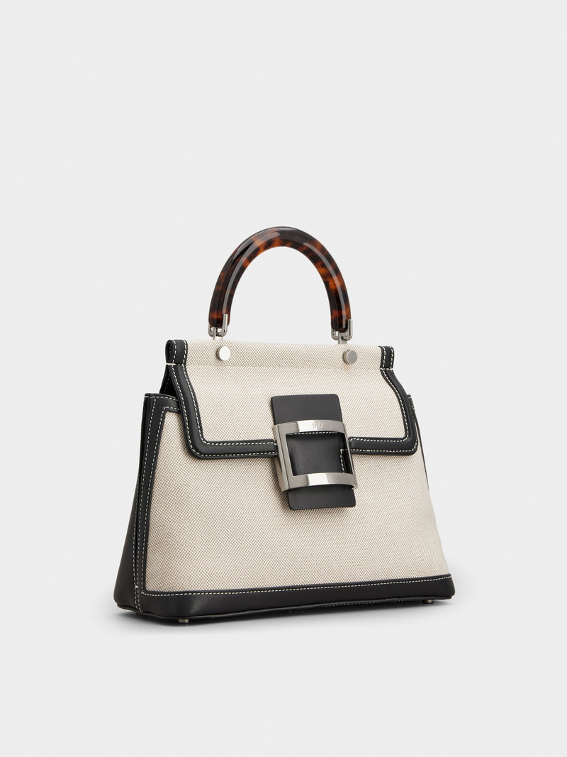Viv' Cabas Bag in canvas 6