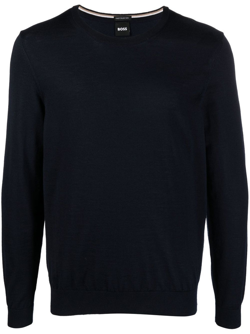 crew neck pullover sweater 1