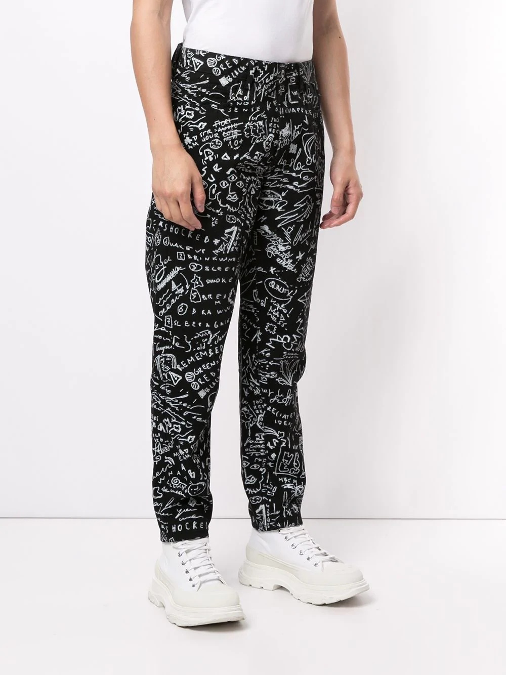 sketches print slim-fit jeans - 3