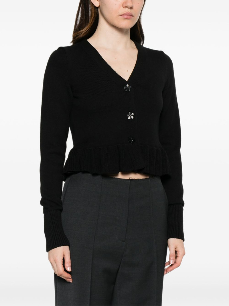 Prisca ruffled cardigan 3