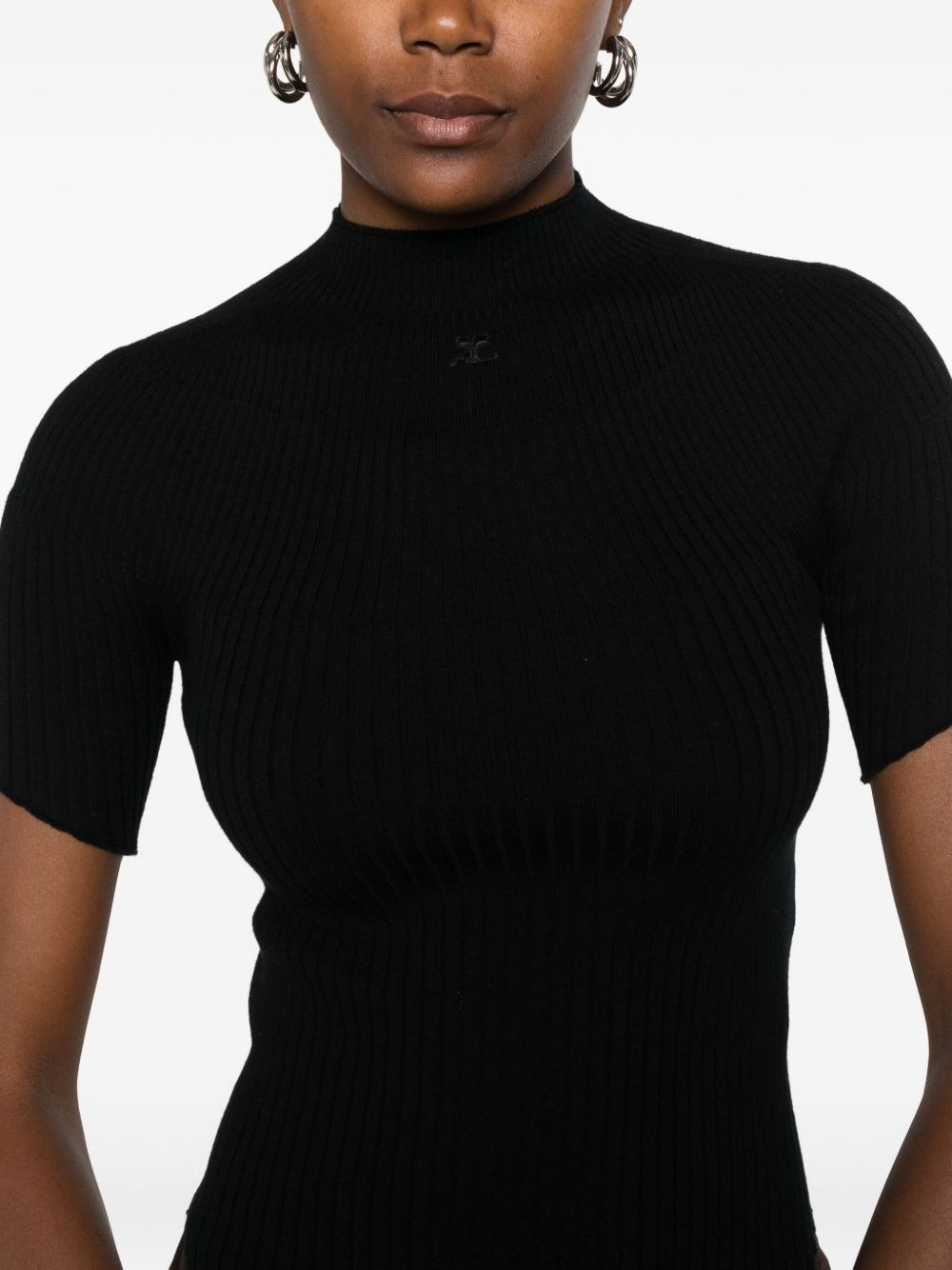 ribbed t-shirt - 5