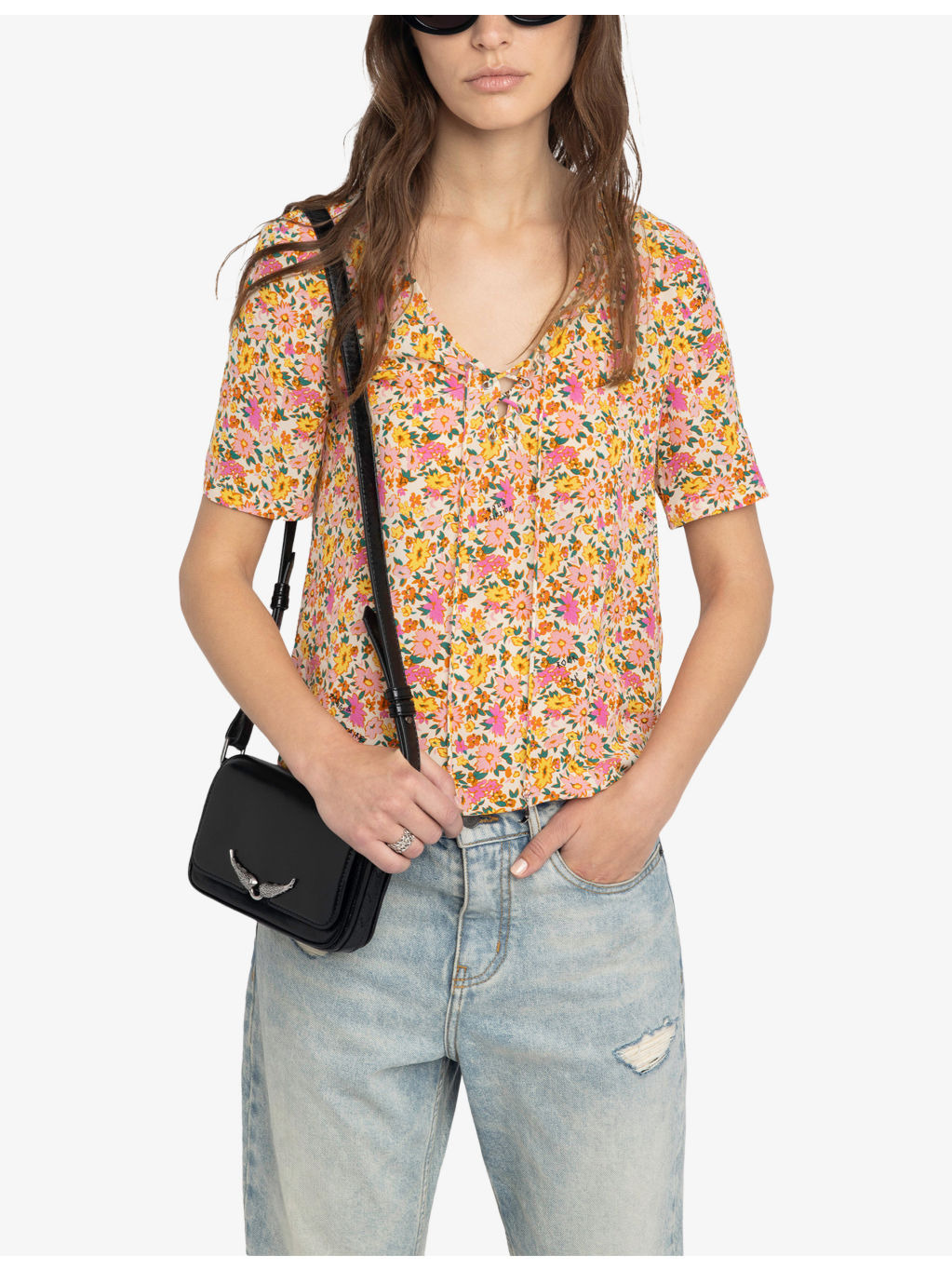 Terzo Floral-Print Woven Top - 5