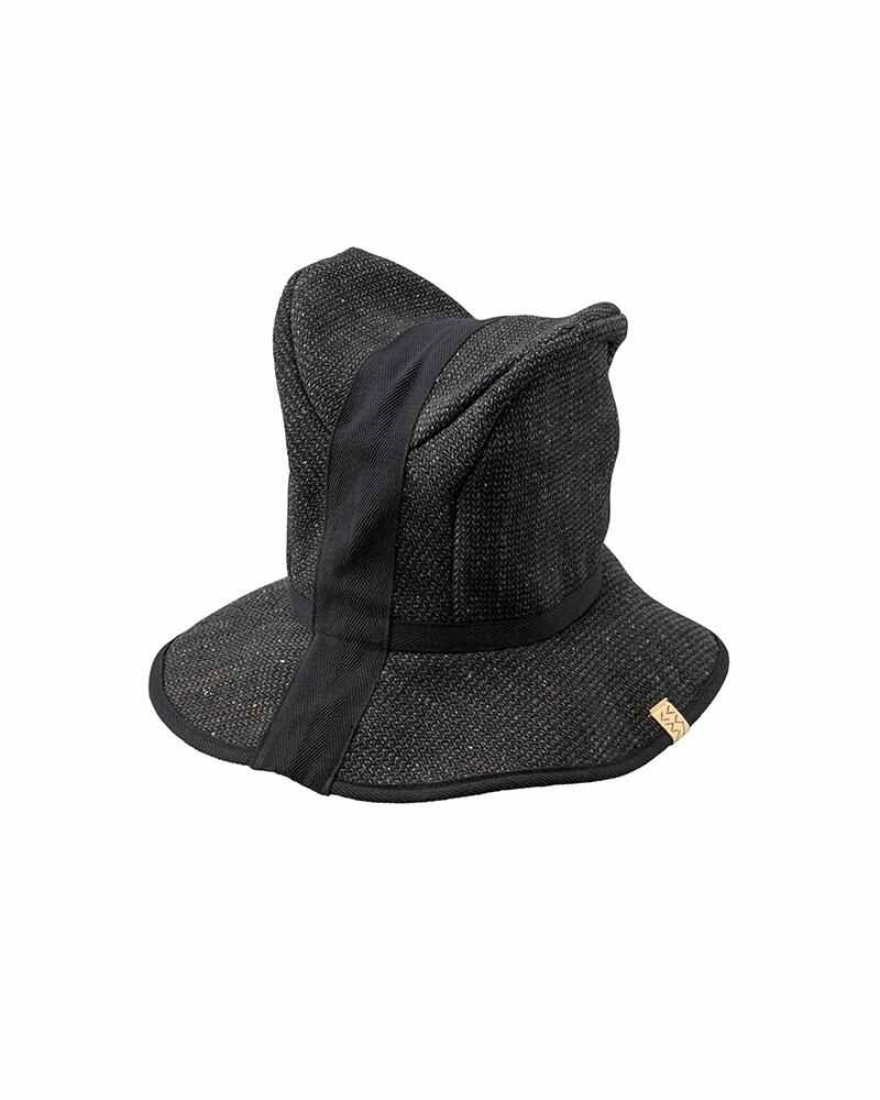 CHESHIRE HAT (TWEED) BLACK - 1